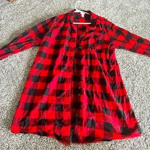 Size XL night gown. Button up. Worn once.